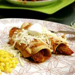 chicken enchiladas