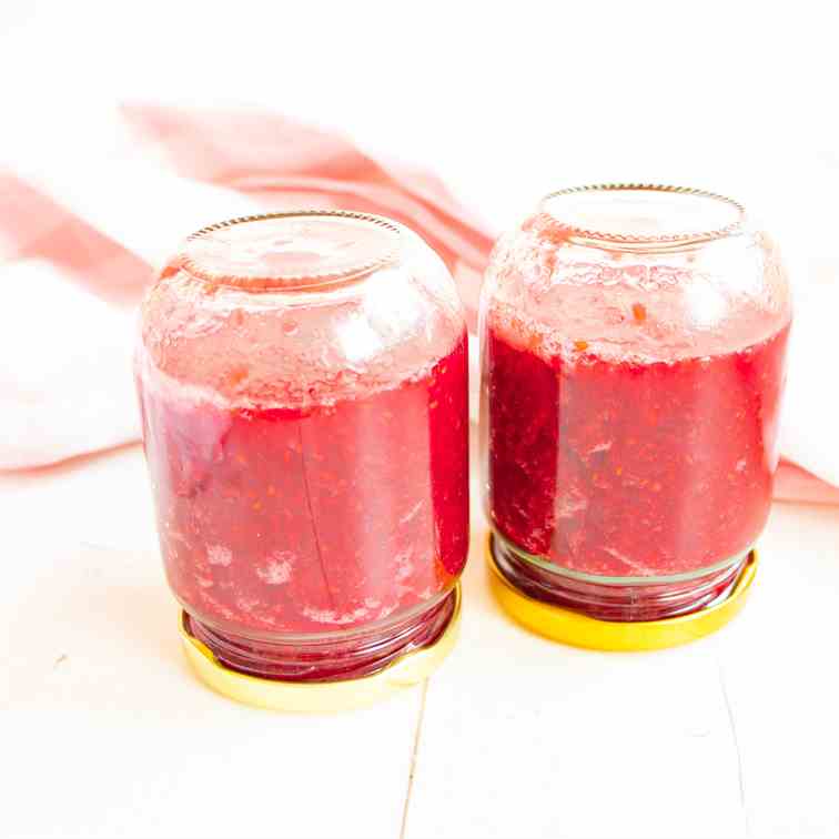 Low Carb Raspberry Jelly 