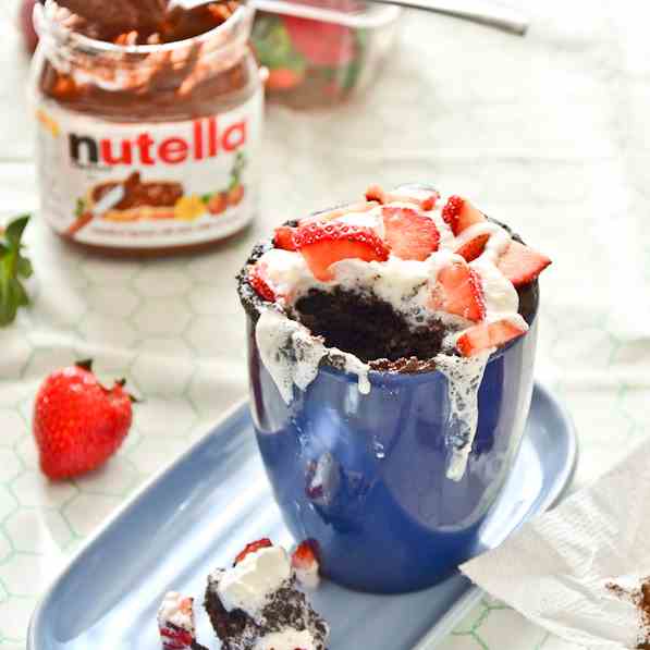 Nutella Mug Cake