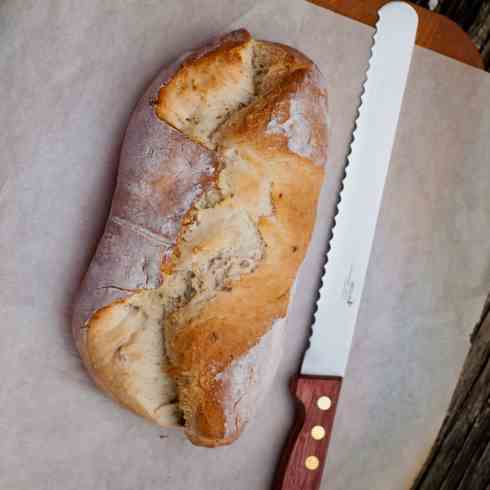 Rustic potato loaves