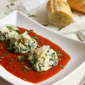 Spinach and ricotta dumplings