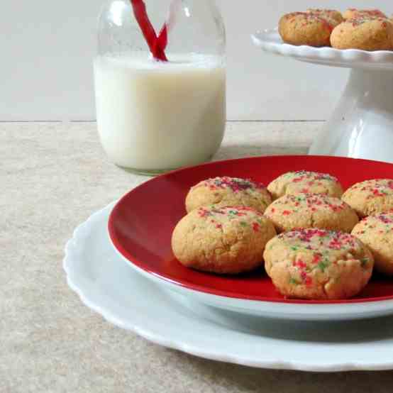 Sugarless Sugar Cookies