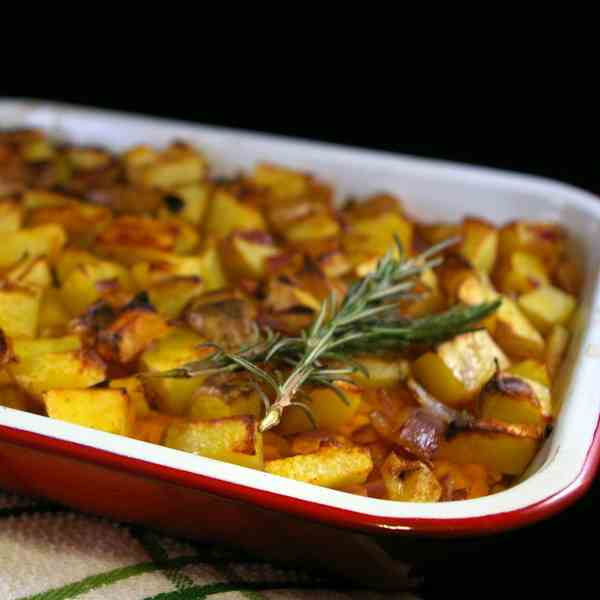 Sweet & Crunchy Potato Shepards Pie