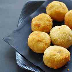 Asparagus arancini