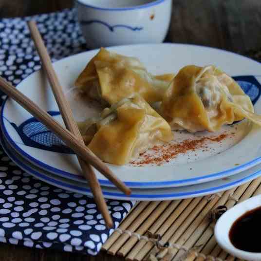 Chinese pork dumplings