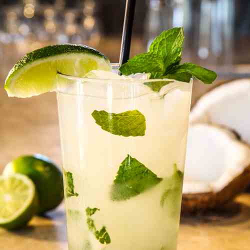 Instant and Nutritious Coconut Water Mint