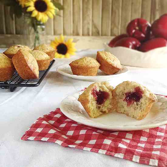 Jammin’ Oat Muffins