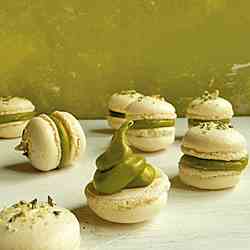 Pumpkin Seed Macarons