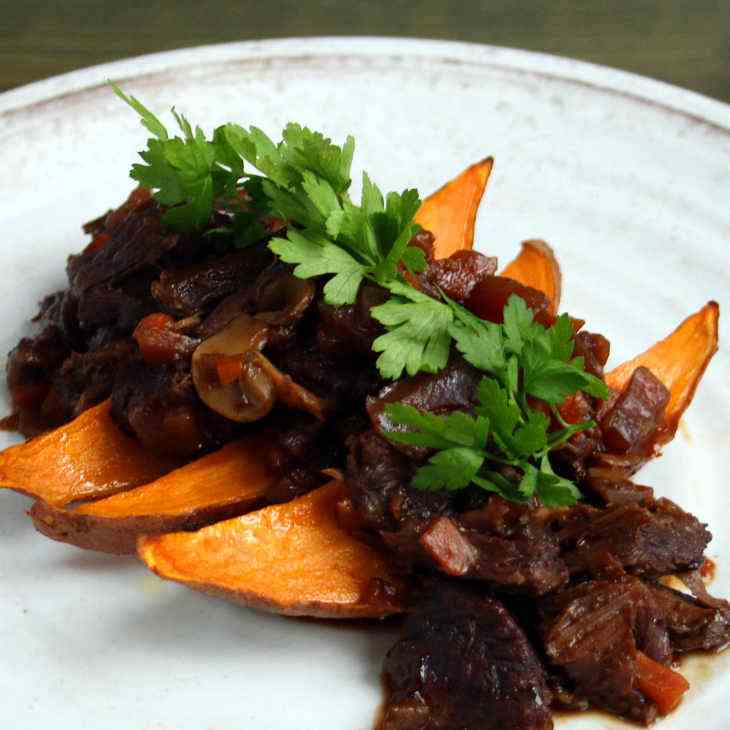 AIP Slow Cooker Brisket, Carrot and Beet C