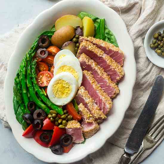 Asian Nicoise Salad