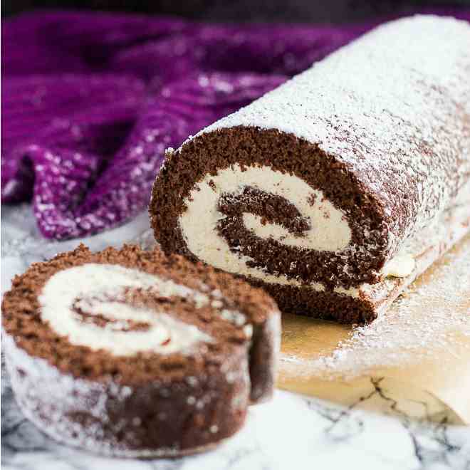 Chocolate Swiss Roll