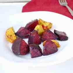 Spicy Lemon Thyme Roasted Beets