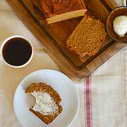 Healthier Pumpkin Bread