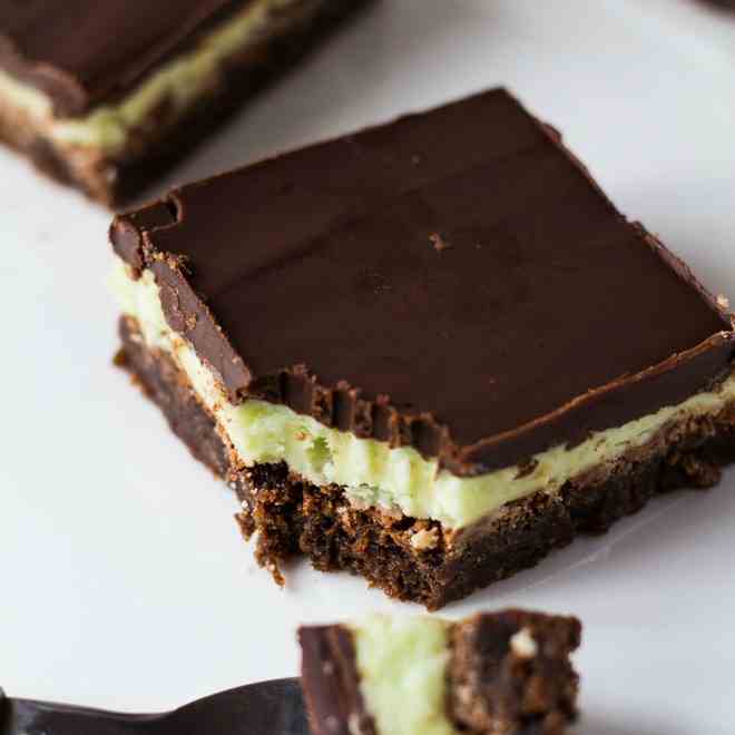 Mint Chocolate Brownies