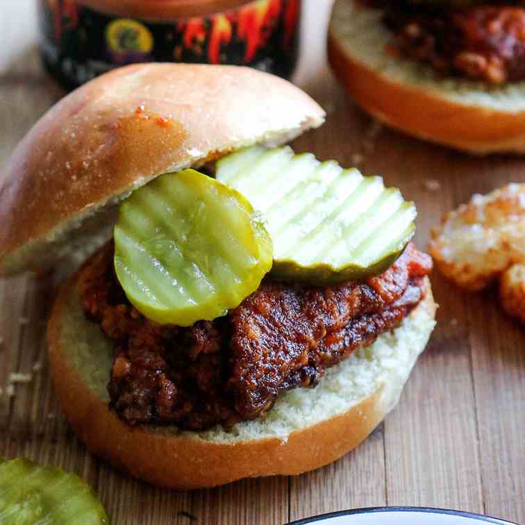 Nashville Hot Chicken Sliders