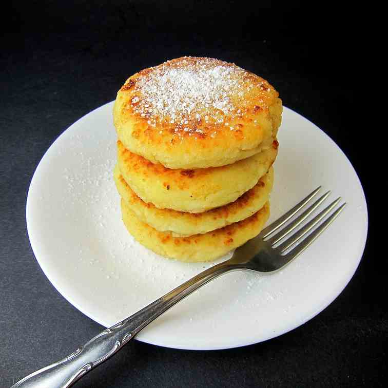 Russian Cheese Pancakes