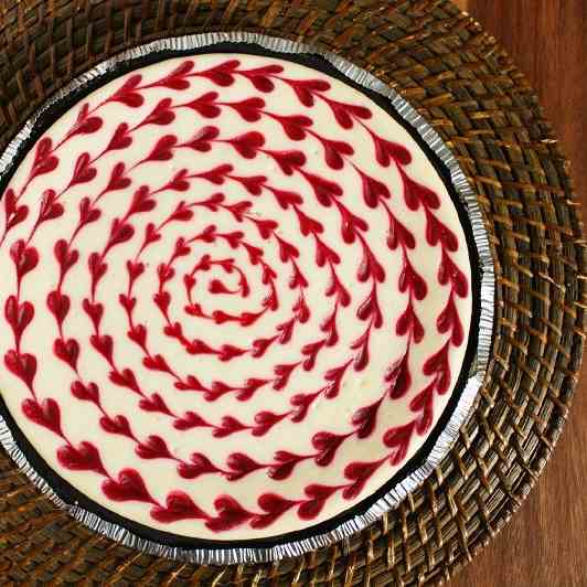 White Chocolate Raspberry Cheesecake