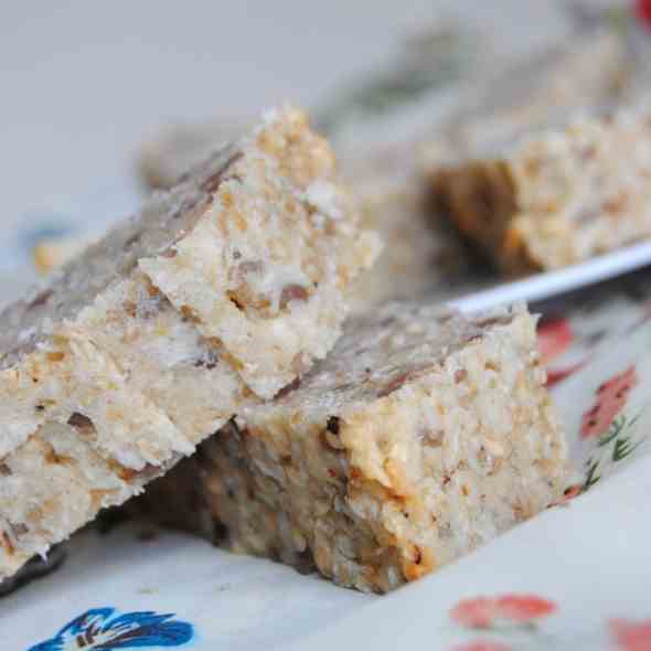 Vegan oat bars (flapjacks)