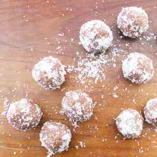 No Bake Chocolate Balls.