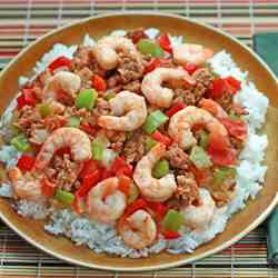 Shrimp Creole with Italian Sausage