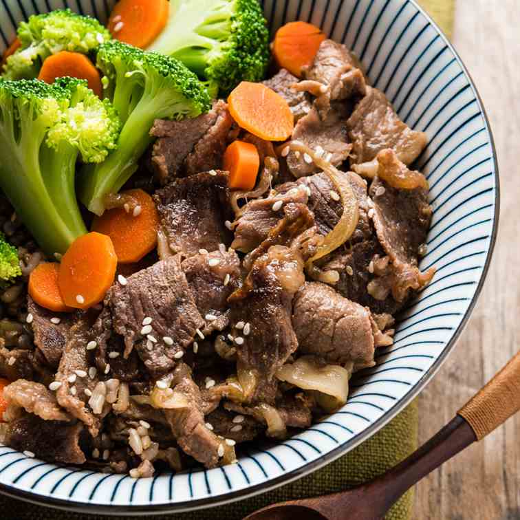 Beef Rice Bowl