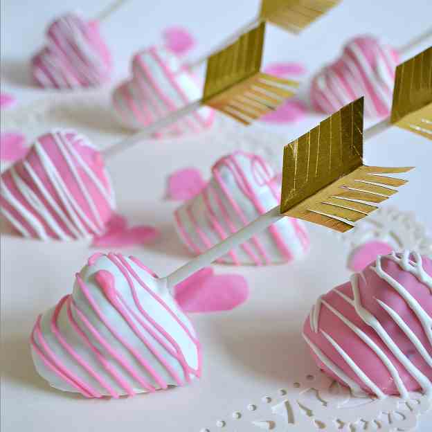 Shot-Through-the-Heart Cake Pops