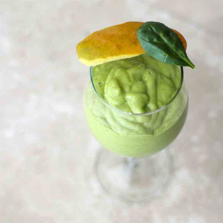 Spinach Mango Lassi