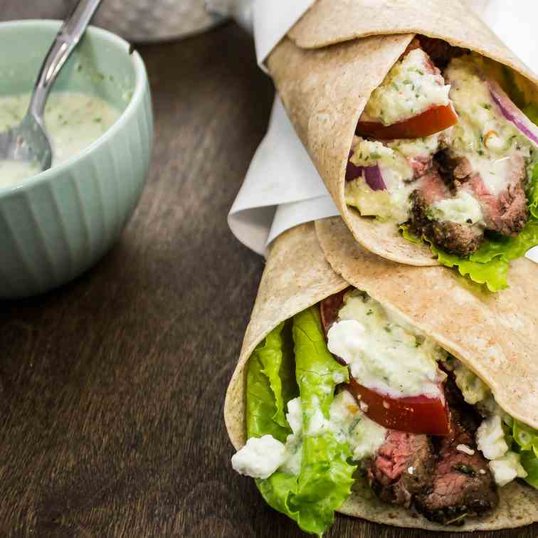 Steak Gyro Wrap