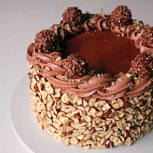 Ferrero Rocher Cake