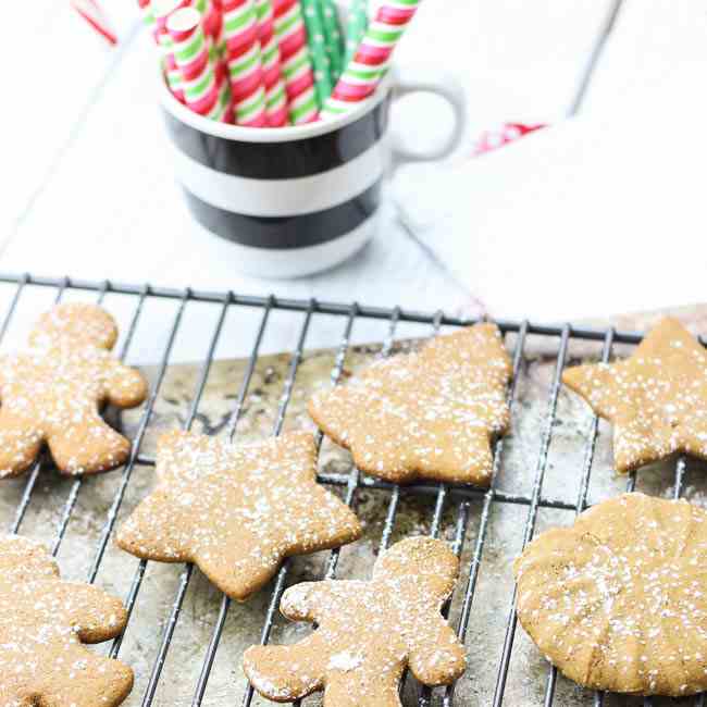 Gluten-Free Gingerbread Cookies