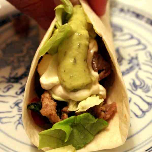 Simple Beef Burrito