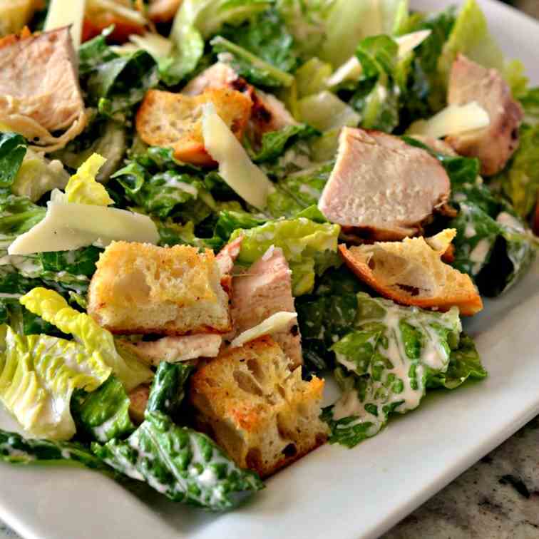 Grilled Chicken Caesar Salad