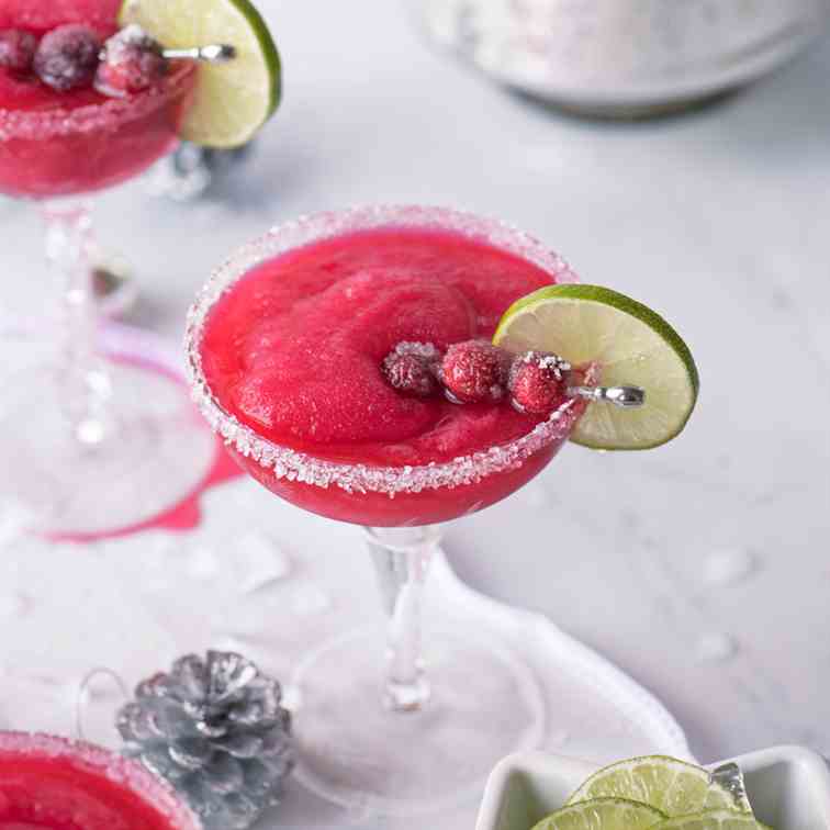 Frozen Cranberry Daiquiris