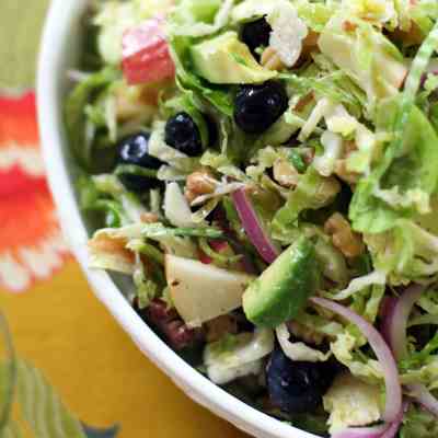 Shaved Brussel Sprout Salad