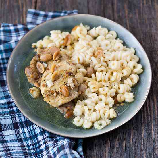 Pasta with chicken