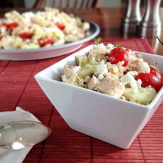 Greek Chicken-Quinoa Salad