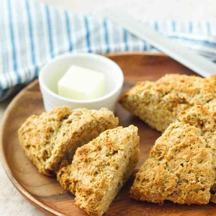 Oatmeal Bread (No-Yeast!) 