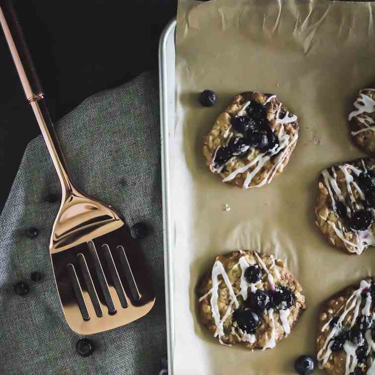 Blueberry Pie Cookies 