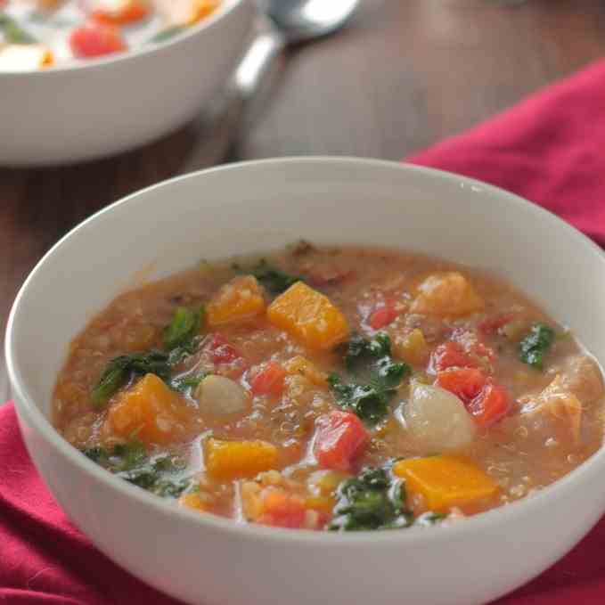 Chicken Stew with Butternut Squash