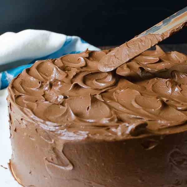 Double Chocolate Layer Cake