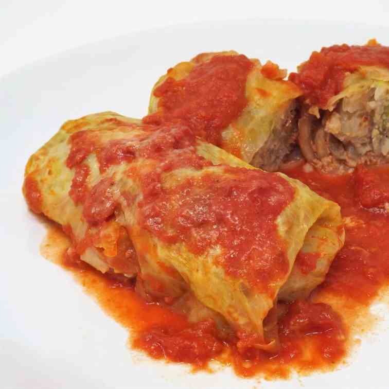 Turkey Cabbage Rolls