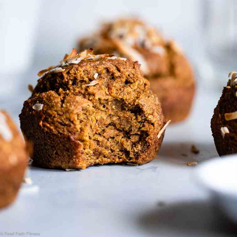 Garam Masala Carrot Muffins