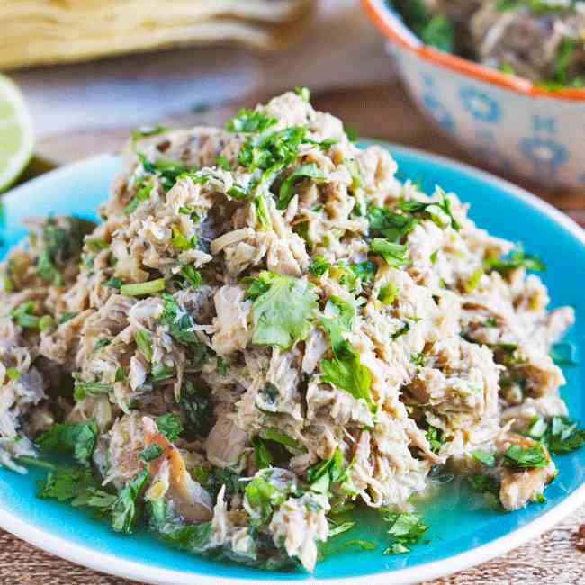 Slow Cooker Coriander Lime Chicken