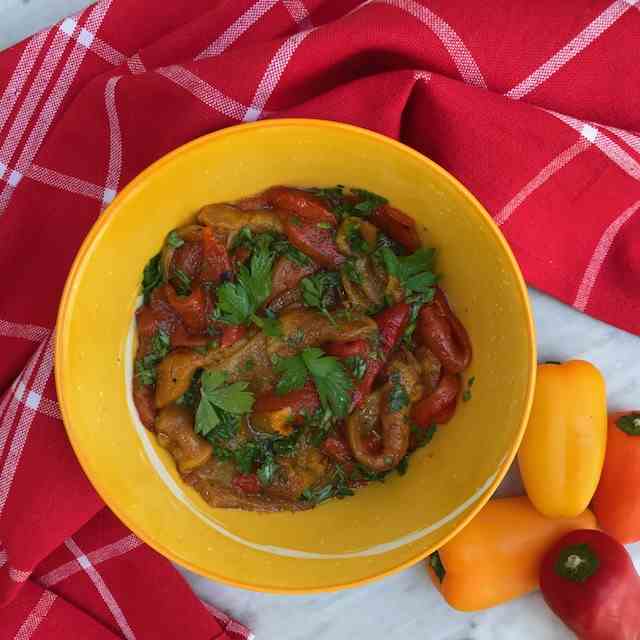 Roasted Pepper Salad