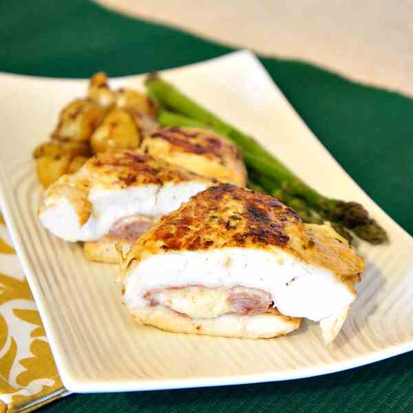 Simple Chicken Cordon Bleu