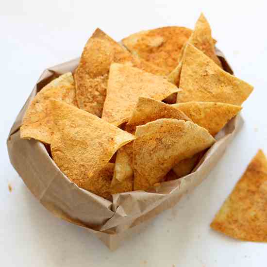 Homemade Doritos