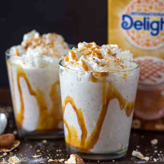 Caramel Macchiato Pretzel Milkshake