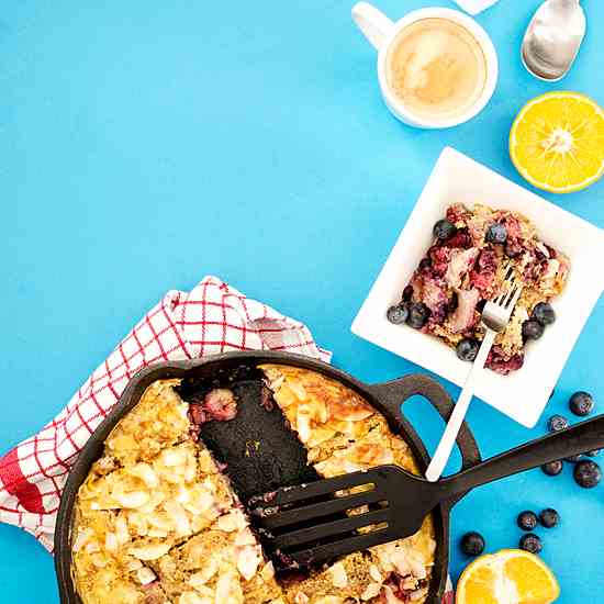 Berry Bulgur Breakfast Bake