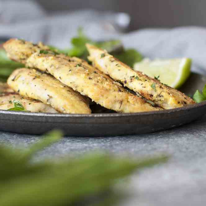 Paleo Chicken Snitzel