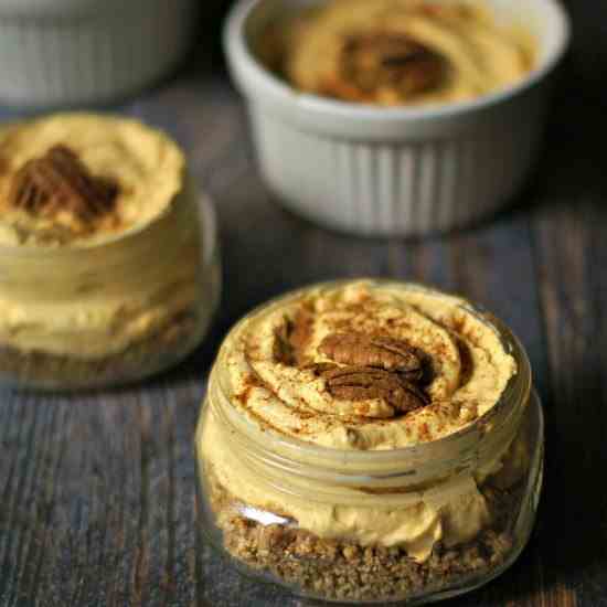 No bake Pumpkin Cheesecake